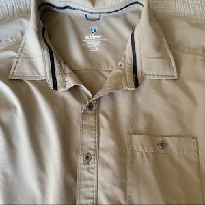 Kuhl Men’s Travel Shirt — Hiking, Adventure, Breathable, Button Up Shirt